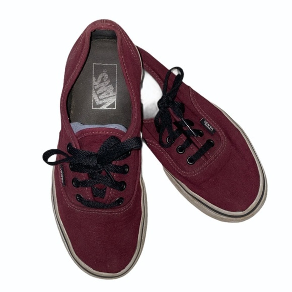 ❇️ Vans Authentic Port Royale Red Sneakers size 7.5